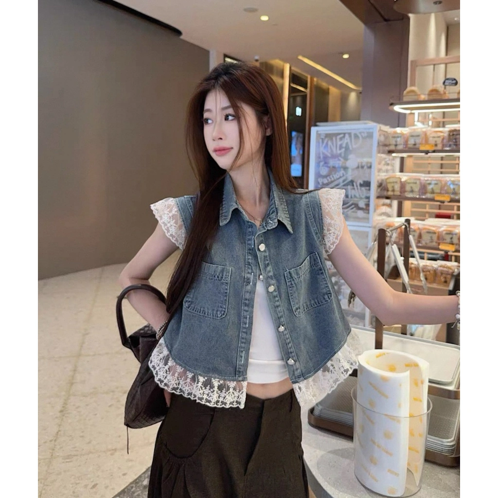Raracla - Denim Vest Renda 5808 BKK