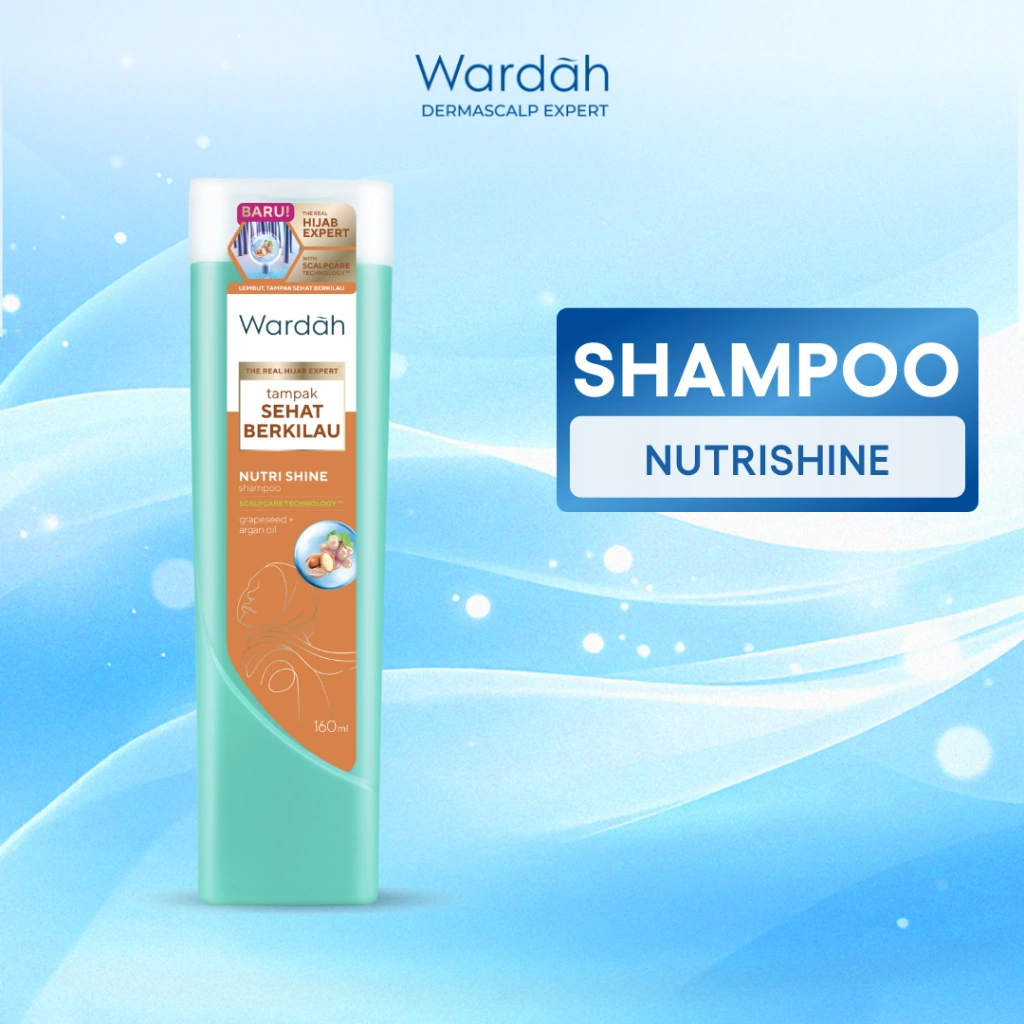 Wardah Dermascalp Expert Shampoo 160 ml - Anti Dandruff / Hairfall Treatment / Daily Fresh / Nutri Shine - Sampo Rambut Rontok dan Ketombe