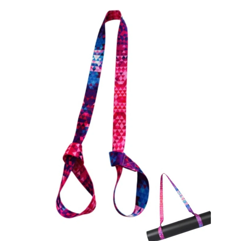 Yoga Mat Strap Adjustable Tali Matras Macrame Yoga Strap