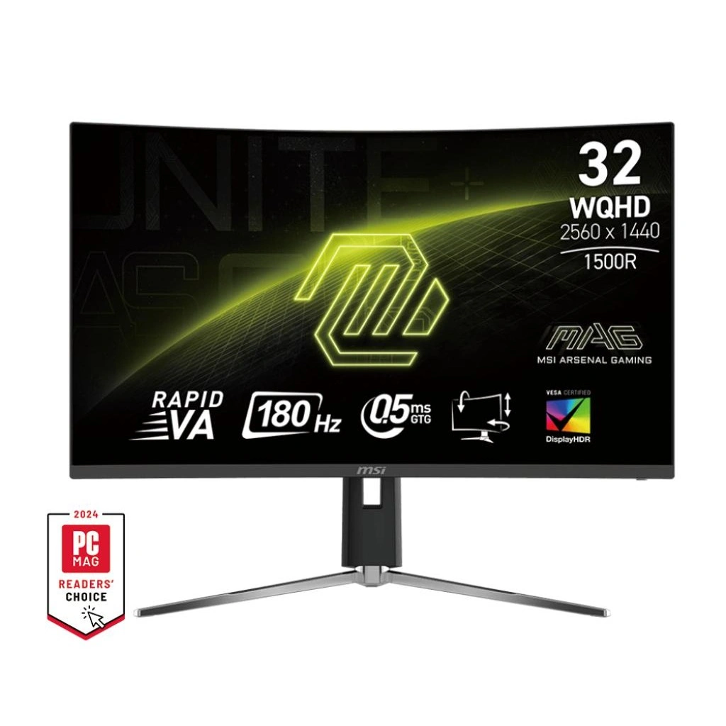 MSI MAG 32CQ6PF | Monitor Gaming Curved WQHD 2560x1440 32" 180Hz