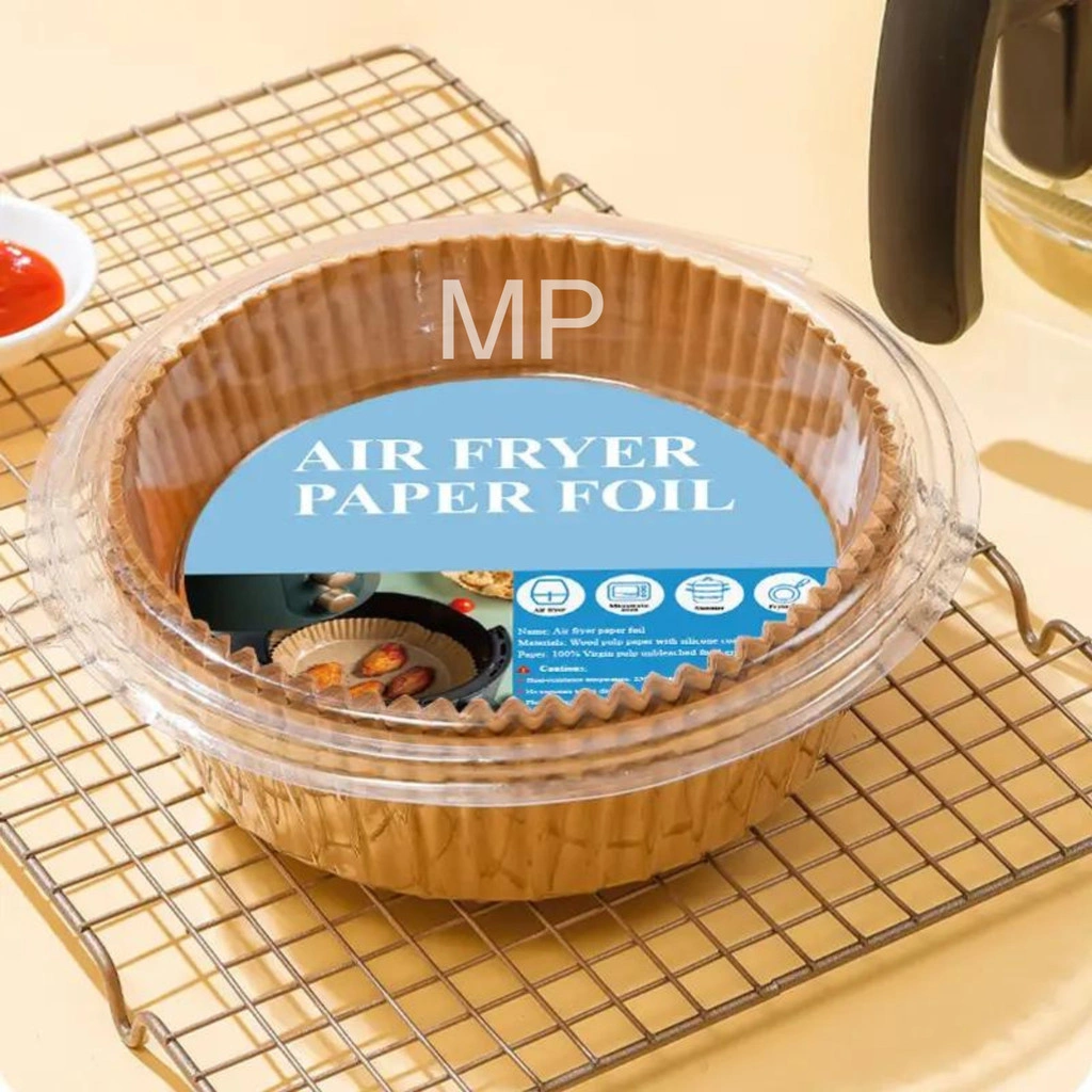 Kertas Alas Air Fryer Bulat/ Alas Air Fryer Bulat/Kertas Minyak/Anti lengket
