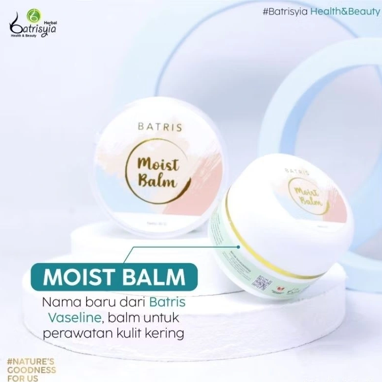 Batris Vaseline ganti nama jadi Batris Moist Balm