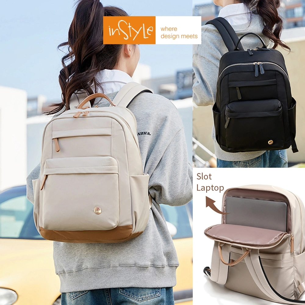 Tas Ransel Laptop 15,6 inch Premium Oxford Anti-Air Backpack Korean Style (T14-011)