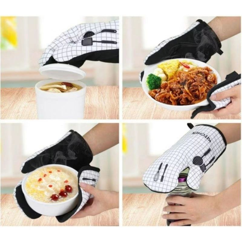 SARUNG TANGAN OVEN TEBAL TAHAN PANAS + CEMPAL