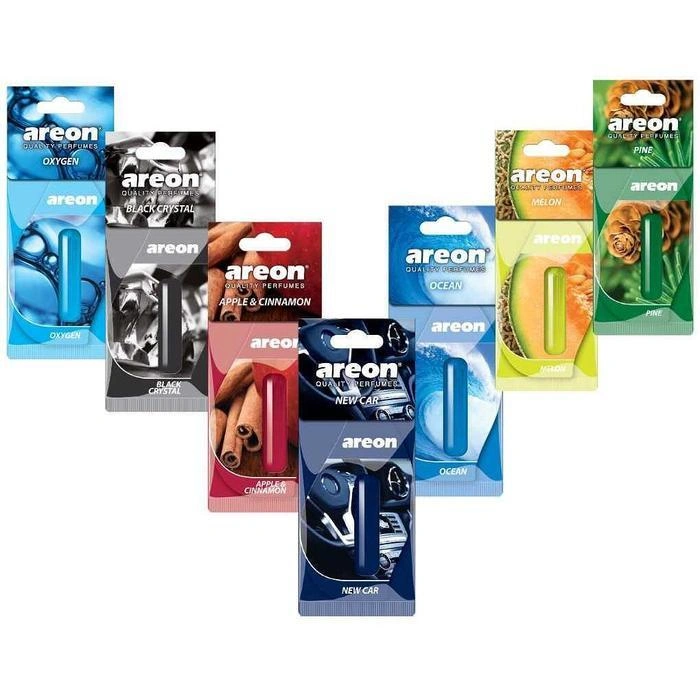 Parfum Mobil Gantung Premium Areon Quality Perfume Wewangian 5ml Oval Tahan Lama 5 ml Long Lasting AREON air fresheners Luxury Gold Platinum Silver Ocean Green Apple Bubble Gum Watermelon Mobil Pintu Rumah