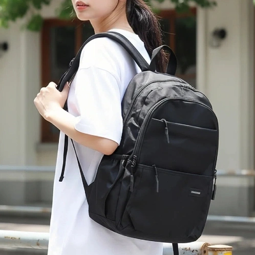 LAVIA Tas Ransel Wanita Pria Kecil Sekolah, Korean Backpack Unisex Anti Air, Tas Sekolah/Kantor