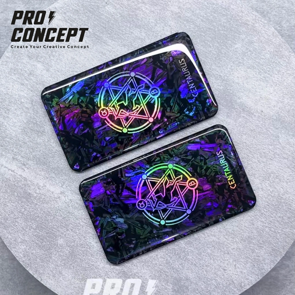 #23 Acrylic Carbon Print