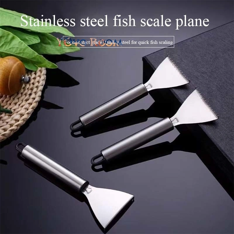 Alat pembersih pengupas sisik ikan stainless - Peeler Sisik Ikan / pembersih sisik ikan stainless YOvo