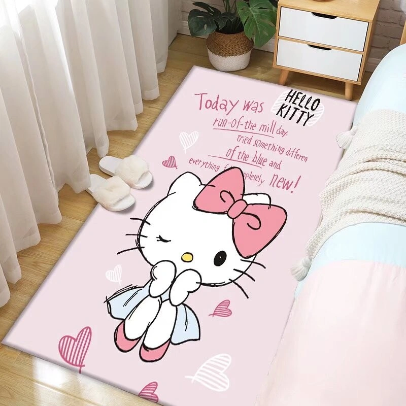 Tumbuh Karpet Premium – Karpet Kulit Sintetis / Karpet Kamar Anak/ Karpet Ruang Tamu/ Anti-Slip / Motif Animasi