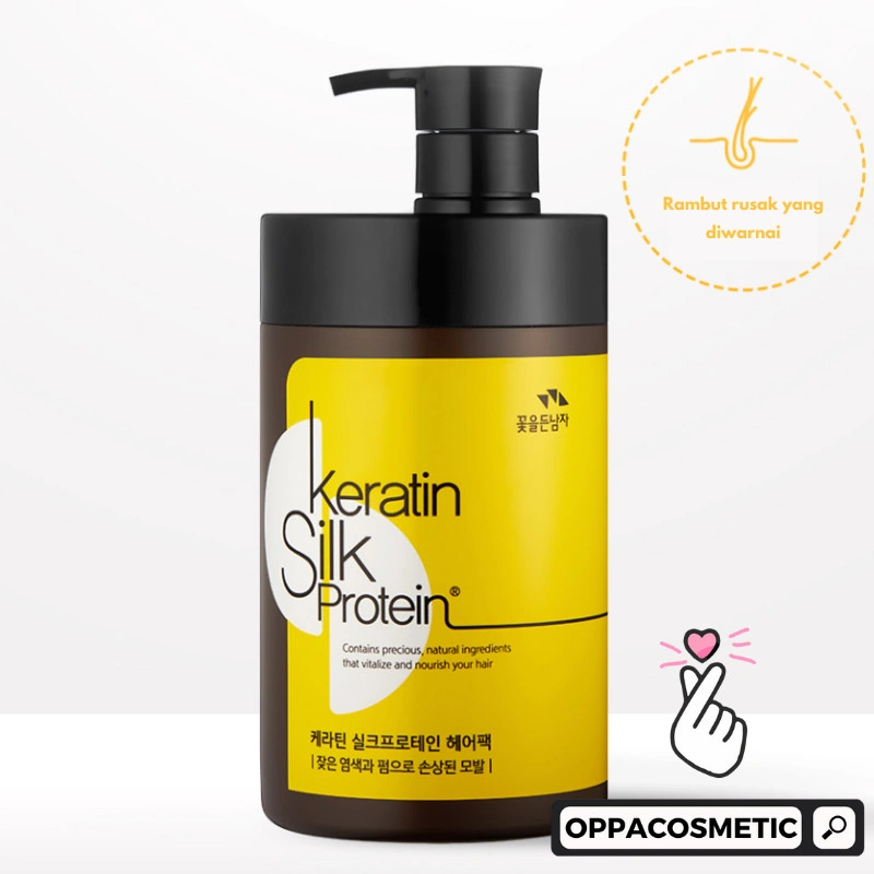 FLOR DE MAN Keratin Silk Protein Hair Pack 1000ml
