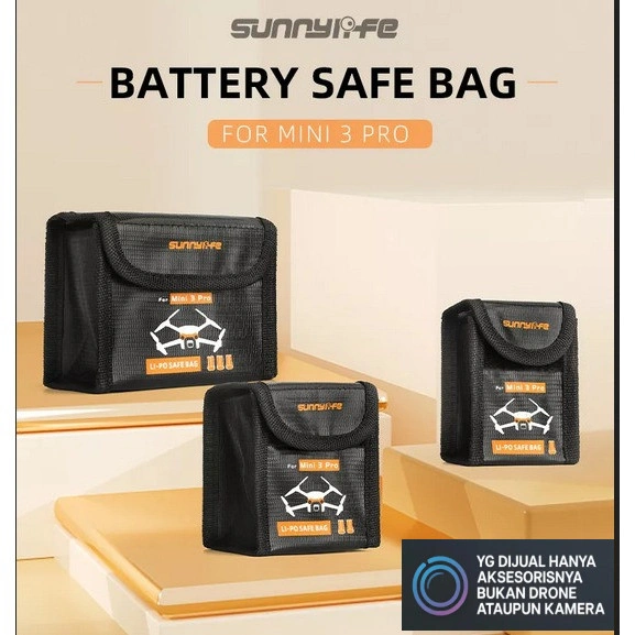 Sunnylife Battery Safe Protective Li-Po Explosion-proof DJI Mini 3 Pro