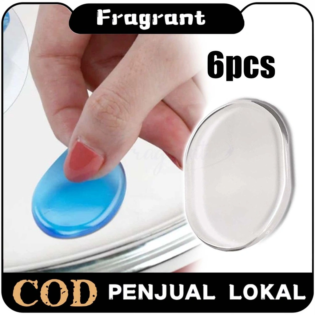 6Pcs/Set Drum mute silicone gel Peredam drum Gel mute drum Alat Musik Drum Set Silicone Sound Patch Ring