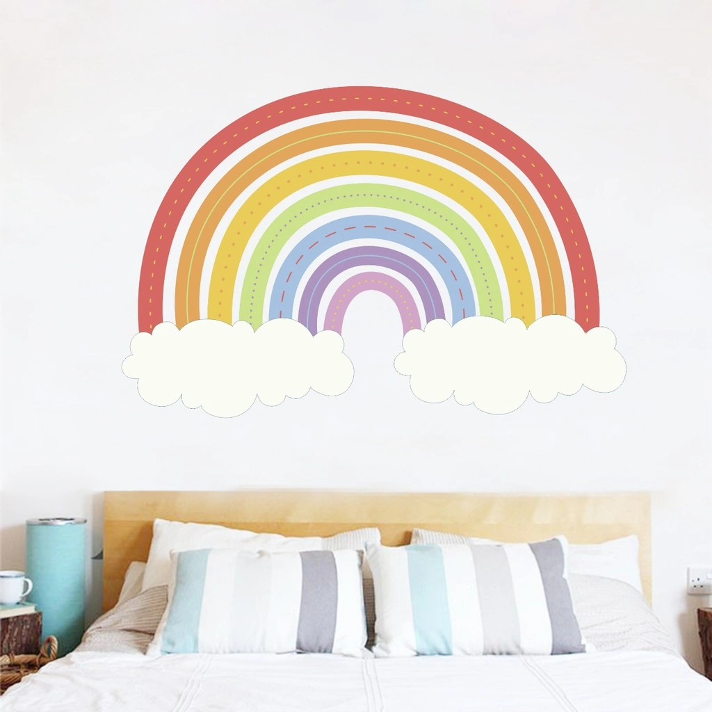 Sticker Elegan / Wallsticker Motive Nice Rainbow / Stiker Dinding Pelangi Motive 3
