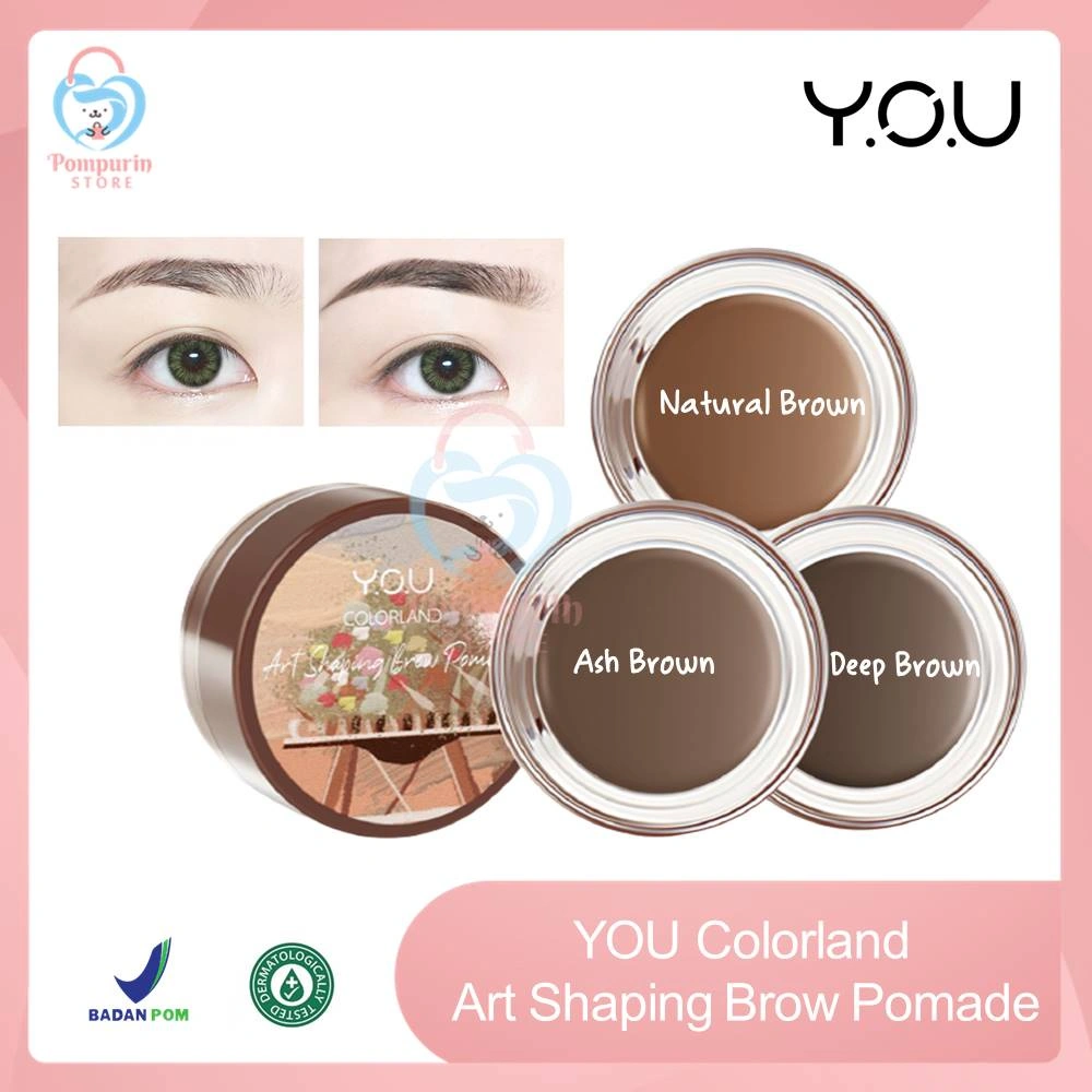 YOU Colorland Art Shaping Brow Pomade - Eyebrow Pomade Alis by YOU
