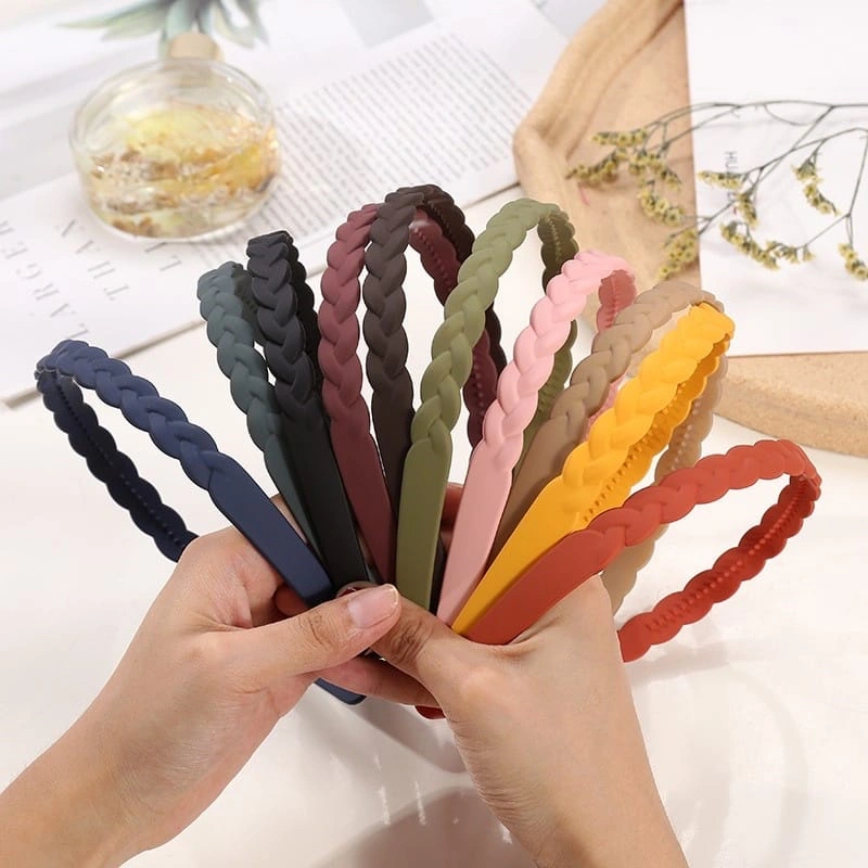 BANDO DOFF KEPANG - Premium Bandana Korea Model Kepang - Braided Matte Headband