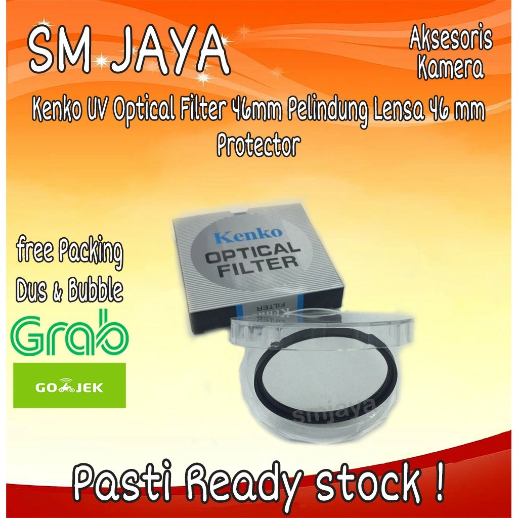kenko uv optical filter 46mm pelindung lensa 46 mm protector