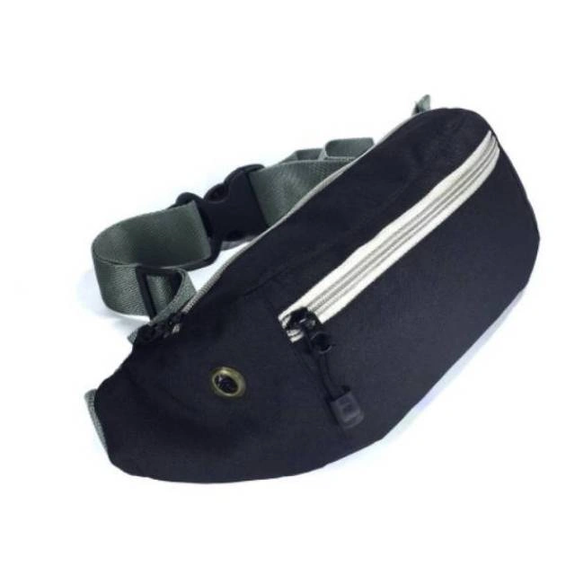 Waistbag mini polos murah meriah waitsbag mini tas pria tas waistbag