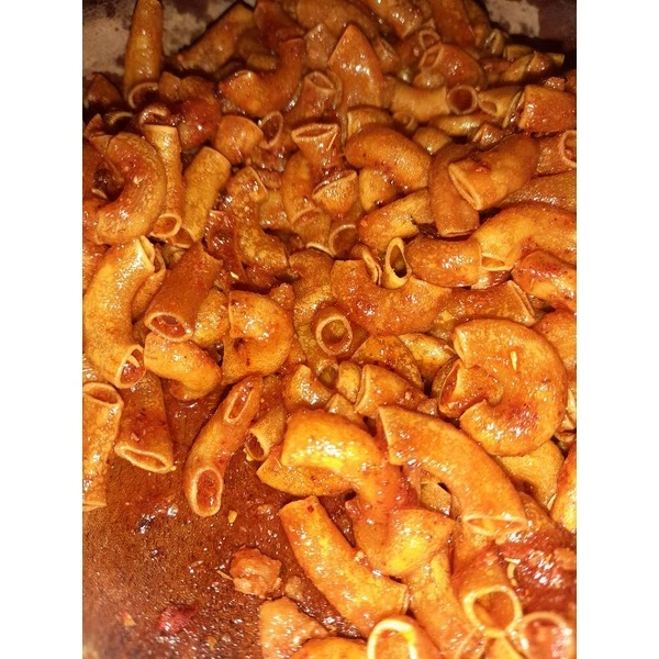 Macroni Edan Gila pedasnya Full Netto 100 gram harga riseller