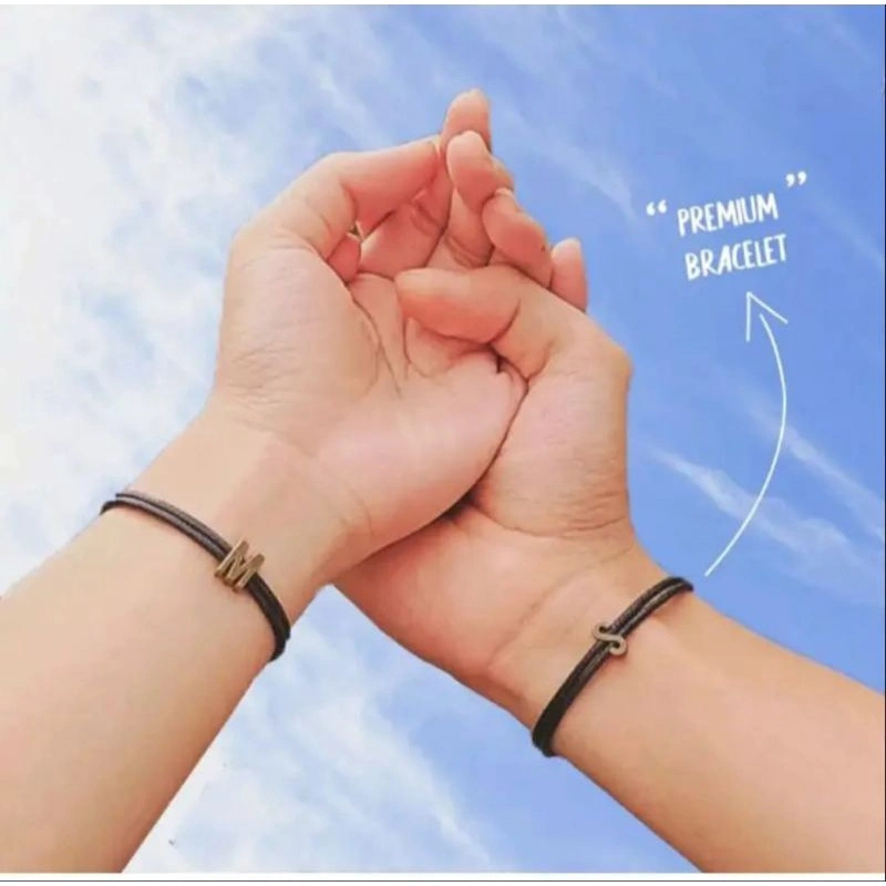 Gelang Tangan Nama Request Nama Inisial Pertama Gelang Tangan Custom Nama Hf8