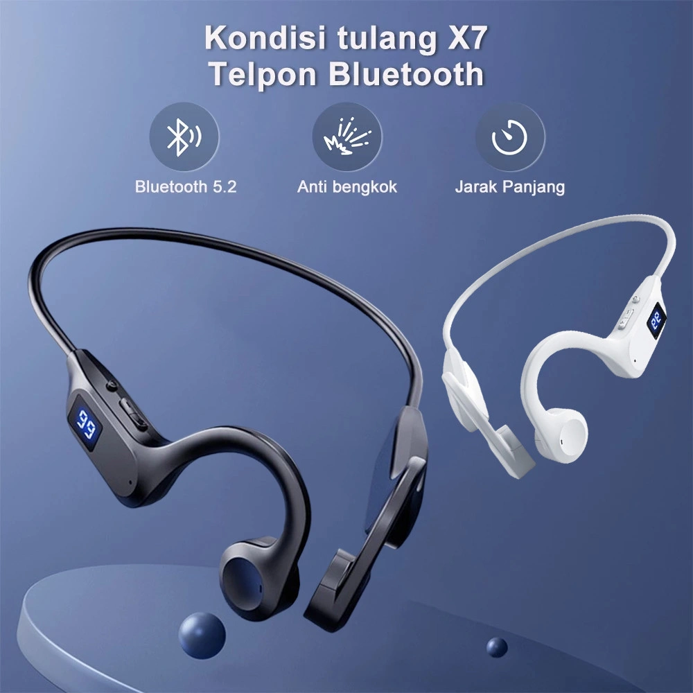 Bluetooth 5.2 Olahraga Model Memory Card SD Dengan Headphone Baru Konduksi Udara Tanpa Telinga