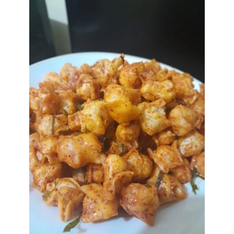 gurilem batagor kering enak kriuk2 xtra pedas xtra daun jeruk paket 50 gram harga riseller