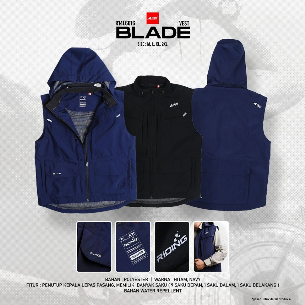 Rompi Motor Pria Blade Arei Outdoorgear