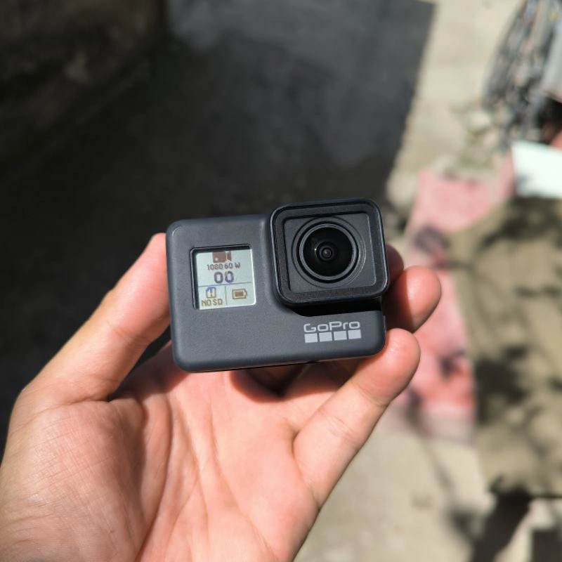 GoPro Hero 7 black / lecet pemakean foto asli