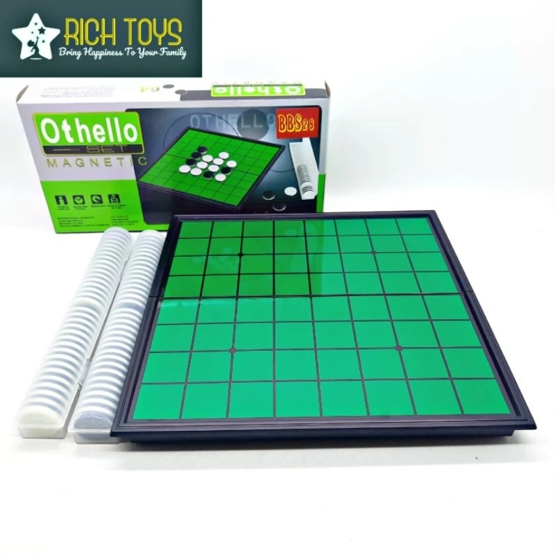 Family Kids Games Board Game Magnet Othello Set Mainan Keluarga Anak 6+ Tahun