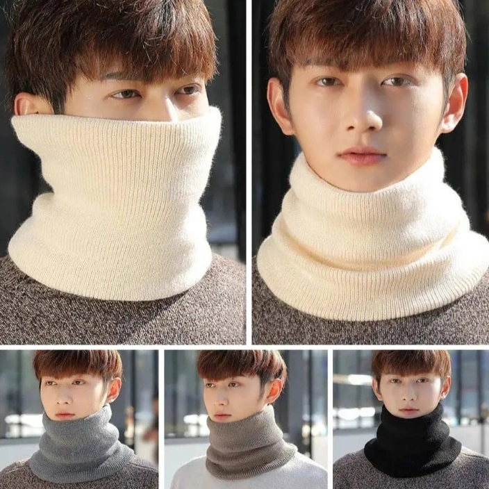Syal Rajut Pria Gaya Kekinian Terbaru Korean Style Outfit Other