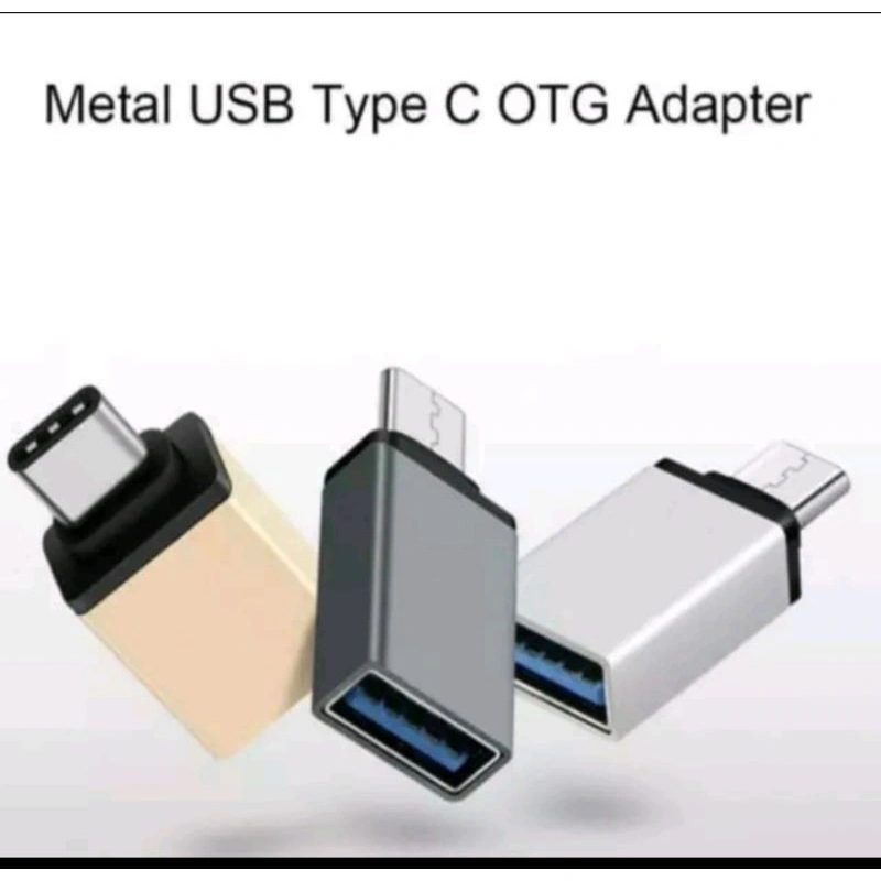 OTG type C full besi utg type C sambungan USB hp NoN kabel