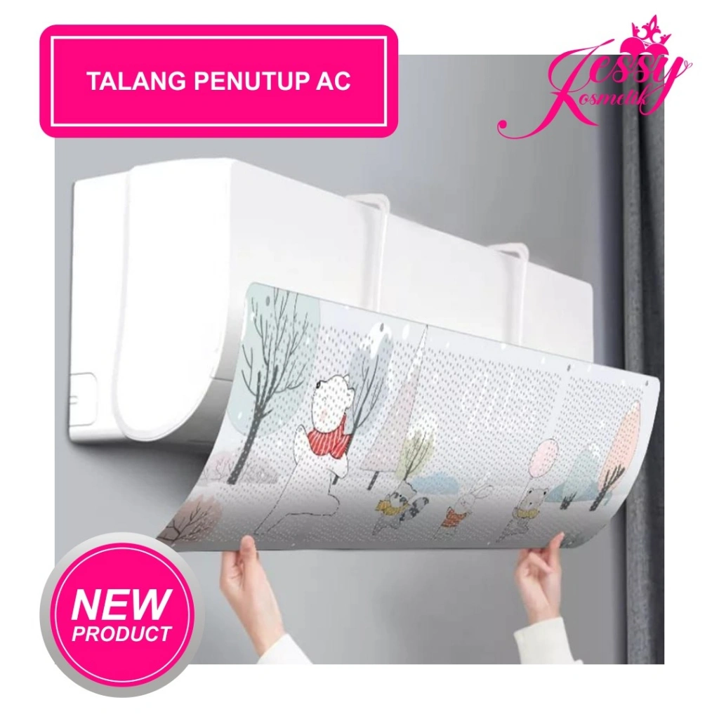 [250gr] T866 | Talang AC Penutup Penahan Angin Reflektor/Cover Penahan Angin AC / AC Reflector / AC Windshield / Talang penahan angin AC