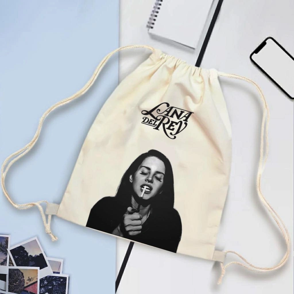 Tas Serut MOTIF LANA DEL REY / DRAWSTRING BAG UNISEX
