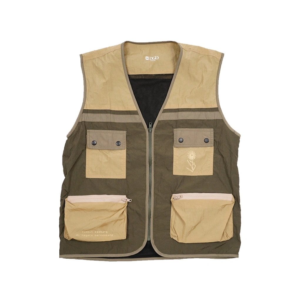 Dagadu Rompi Parasut Vest Outdoor Generasi Bersuara Plastoxic