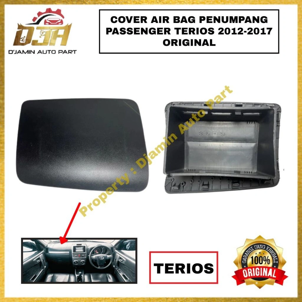 Cover Airbag Air Bag Penumpang / Dasboard / Kiri TERIOS ORIGINAL 2012 2013 2014 2015 2016 2017