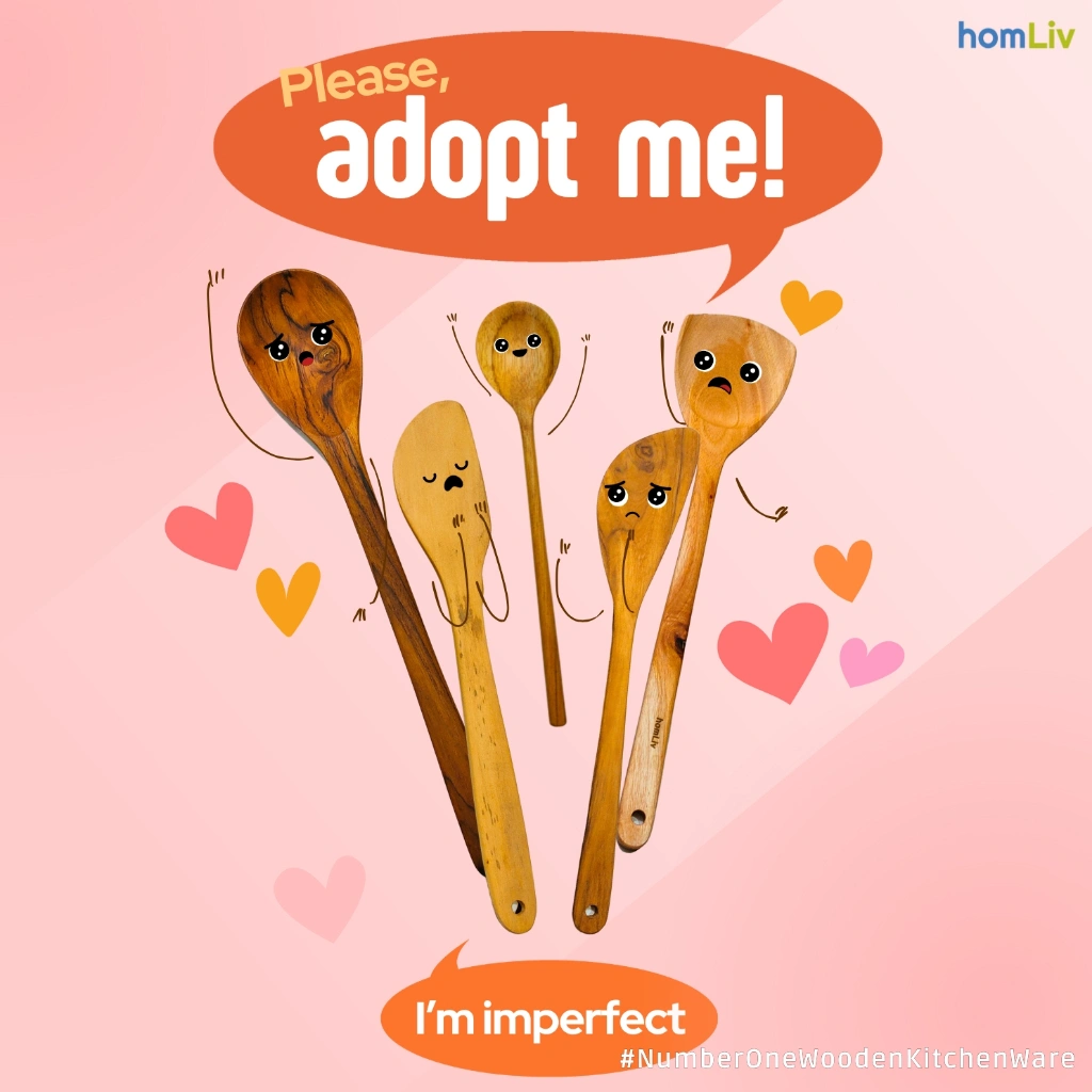 homLiv Sutil Kayu Imperfect Adoption Day