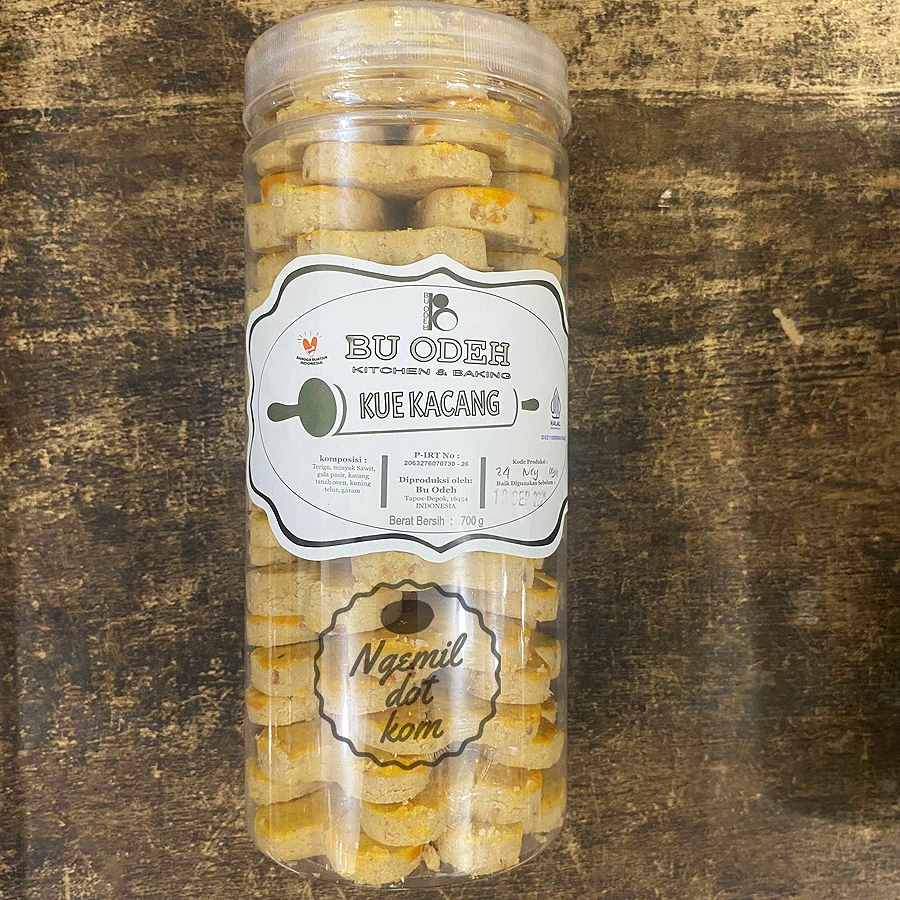 KUE KACANG TOPLES / KUE KACANG BU ODEH / KUE KACANG JUMBO