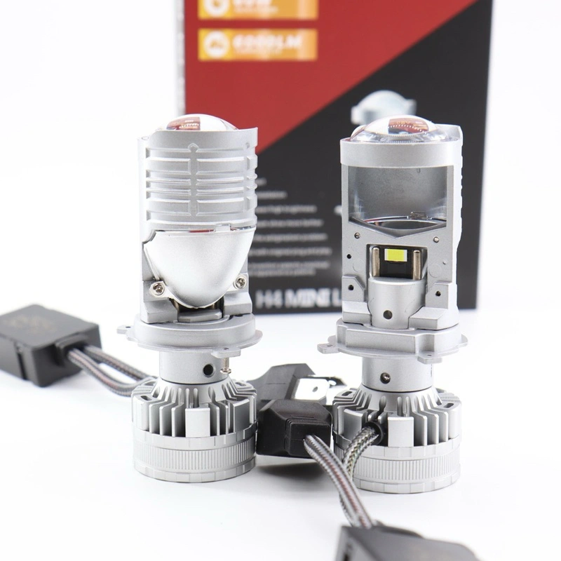 lampu mobil mini proji mini v89 macrone projector h4 60watt super bright
