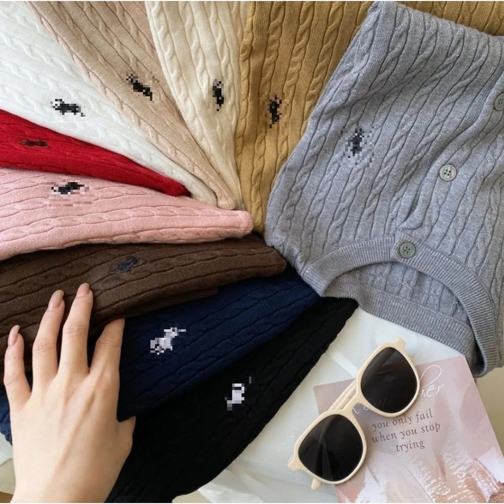 PREMIUM CARDIGAN RAJUT SALJU PAUL POL* MOTIF/POLOS/ CARDIGAN TEBAL/ OUTER RAJUT