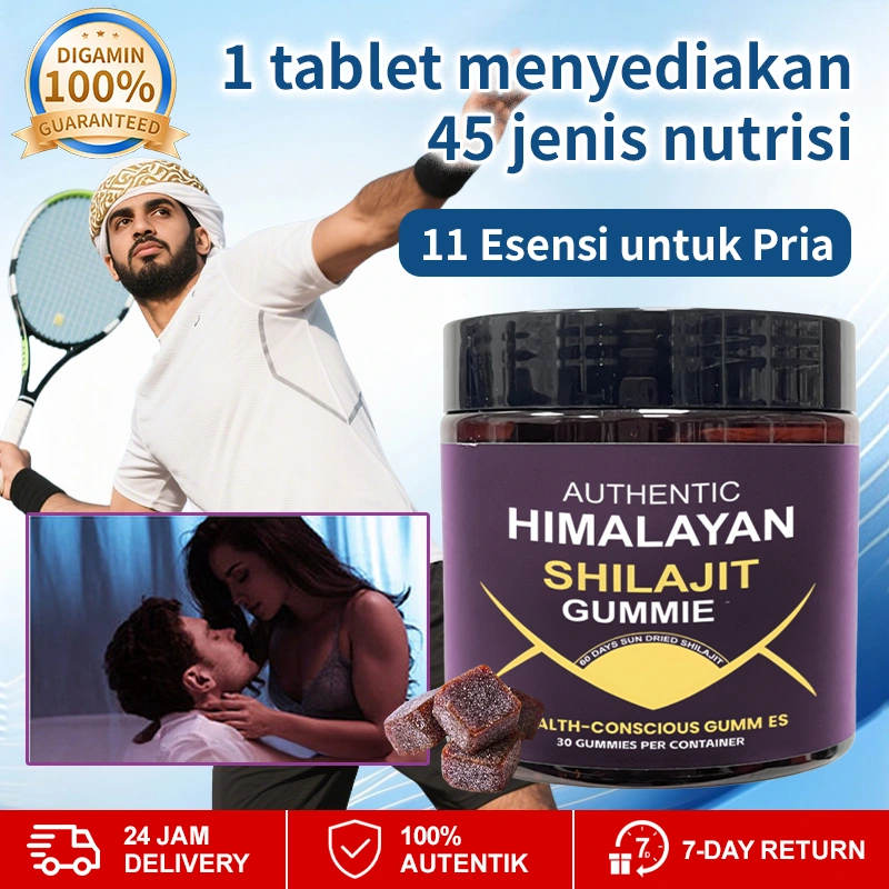 ❤️Beli 2 gratis 1❤️【100% 𝐎𝐑𝐈𝐆𝐈𝐍𝐀𝐋】 Permen Energi Shilajit (30 Butir/Botol) Ekstrak Mineral Alami Himalaya Penyerapan Efektif Meningkatkan Gula Darah dan Lemak Darah Meningkatkan Daya Tahan Menguatkan Otot Mengurangi Kelelahan