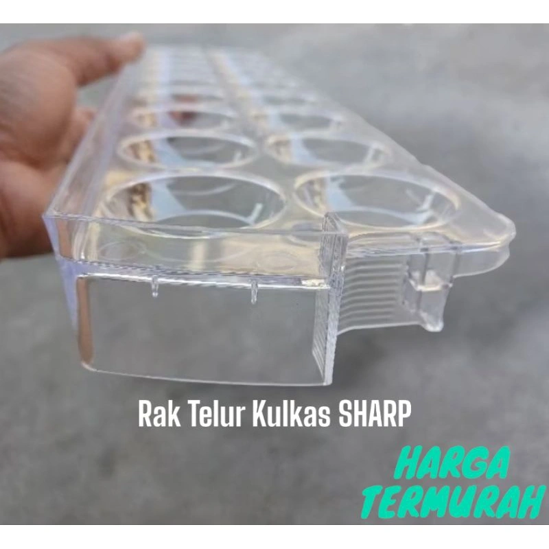 Rak Telur Kulkas Sharp 2 Pintu 8 LOBANG ORIGINAL