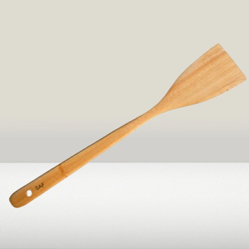 Spatula Kayu Mahoni Food Grade - Irus Memasak 1 Pcs