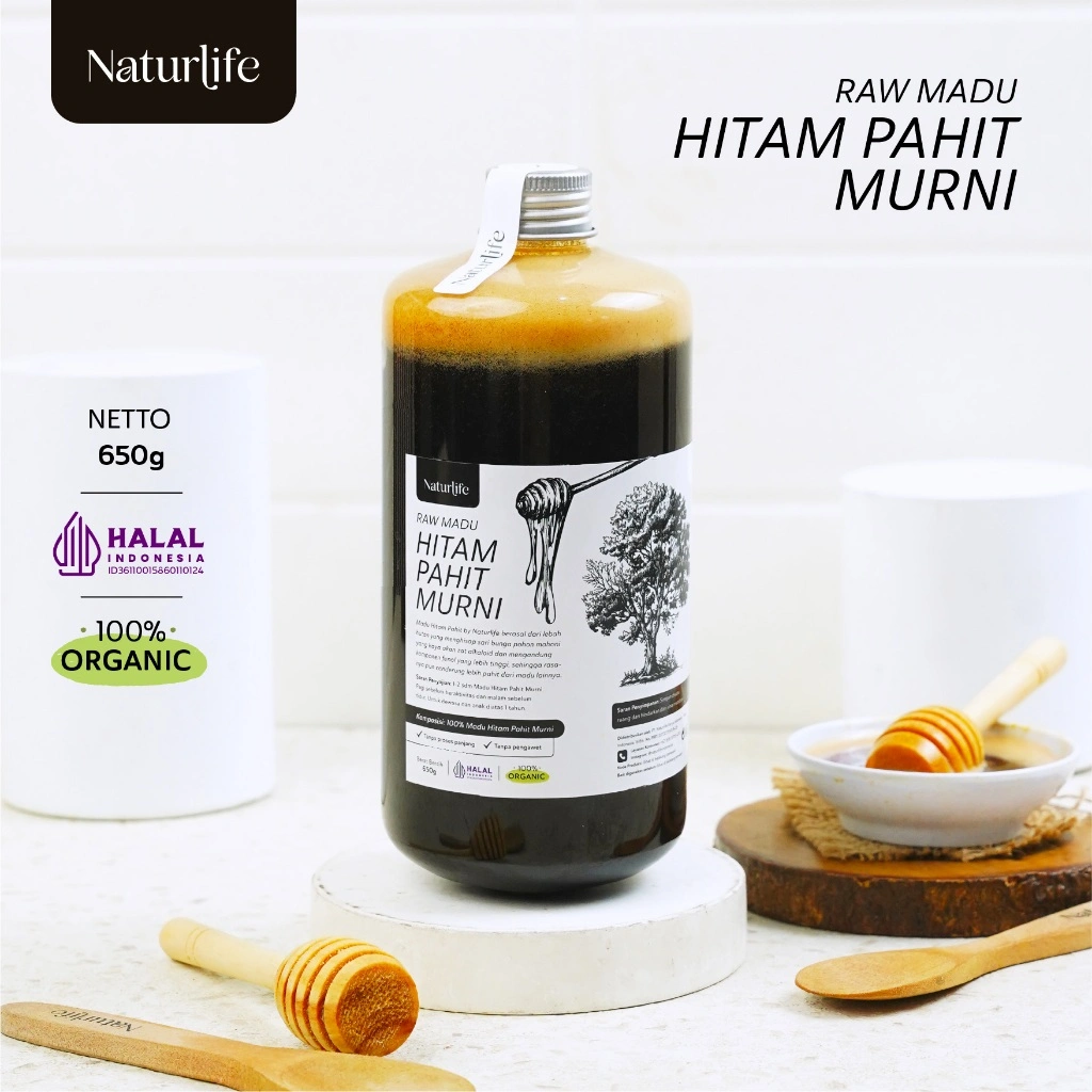 MADU HITAM PAHIT MURNI RAW ASLI 650GRAM NATURLIFE ORIGINAL ALAMI TANPA CAMPURAN APAPUN RAW HONEY MINUMAN HERBAL KESEHATAN MADU MULTIFLORA UNTUK DIET HARGA GROSIR HNI ATTAUBAH AL HIDAYAH ATTAUBAH HPAI DARIBUMI NUTRIFARM BEORGANIK BEST HONEY SAFIYA MADU TAV