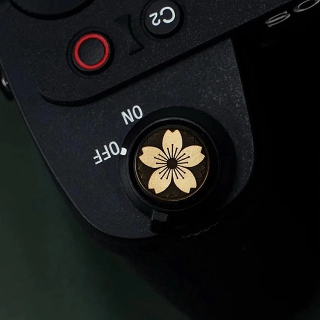 Tombol Shutter release button motif SAKURA TIPE TEMPEL