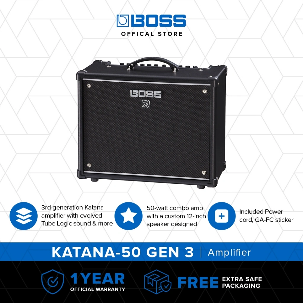 BOSS KATANA-50 GEN 3 Guitar Amplifier