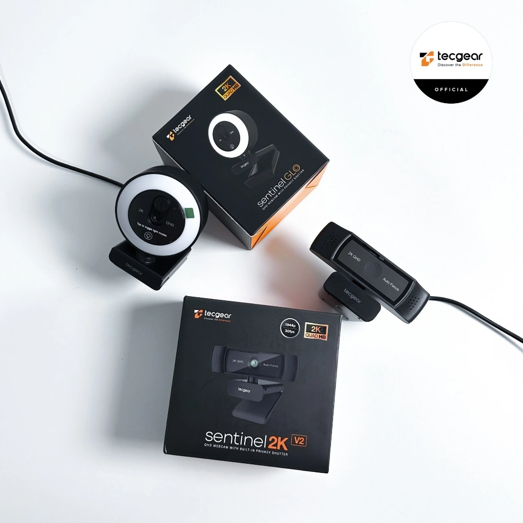 Bundle Webcam 2K ,GLO with Beam,and Beam RGB Tecgear