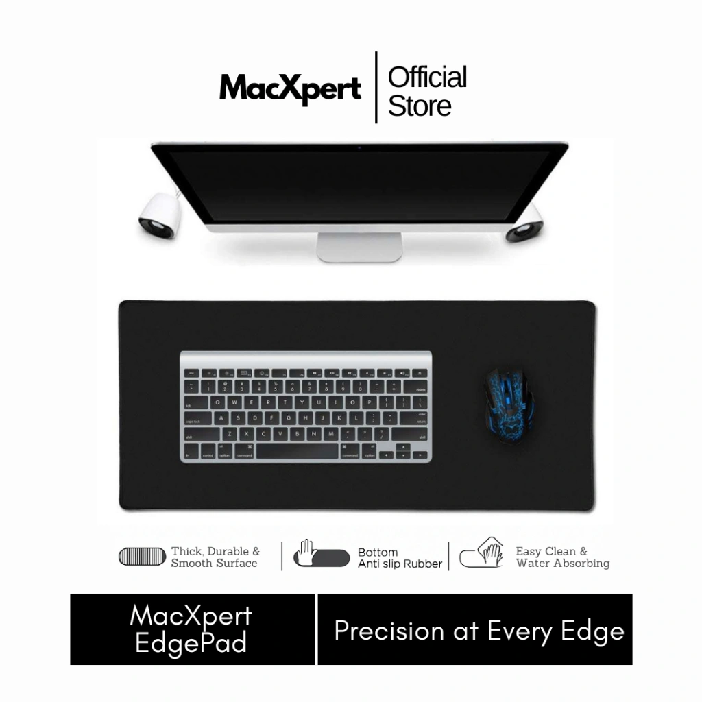 Premium Deskmat Mousepad Desk Pad Tatakan Mouse Waterproof High Elastic