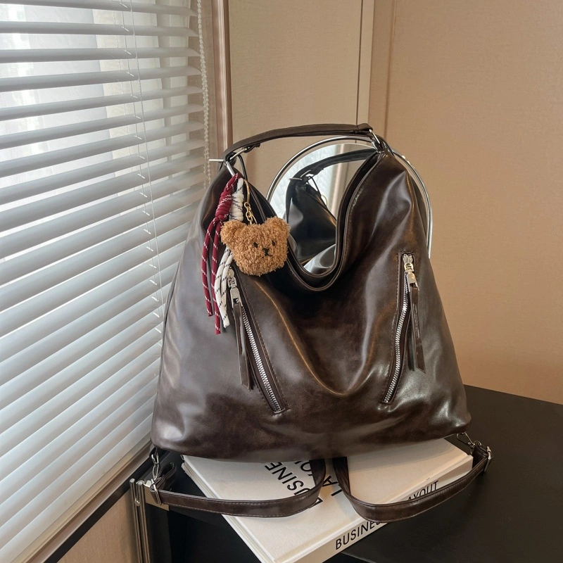 nonabeautybarr totebag Tas Bahu Wanita kulit Gaya Komuter mini ransel shoulder bag Korea