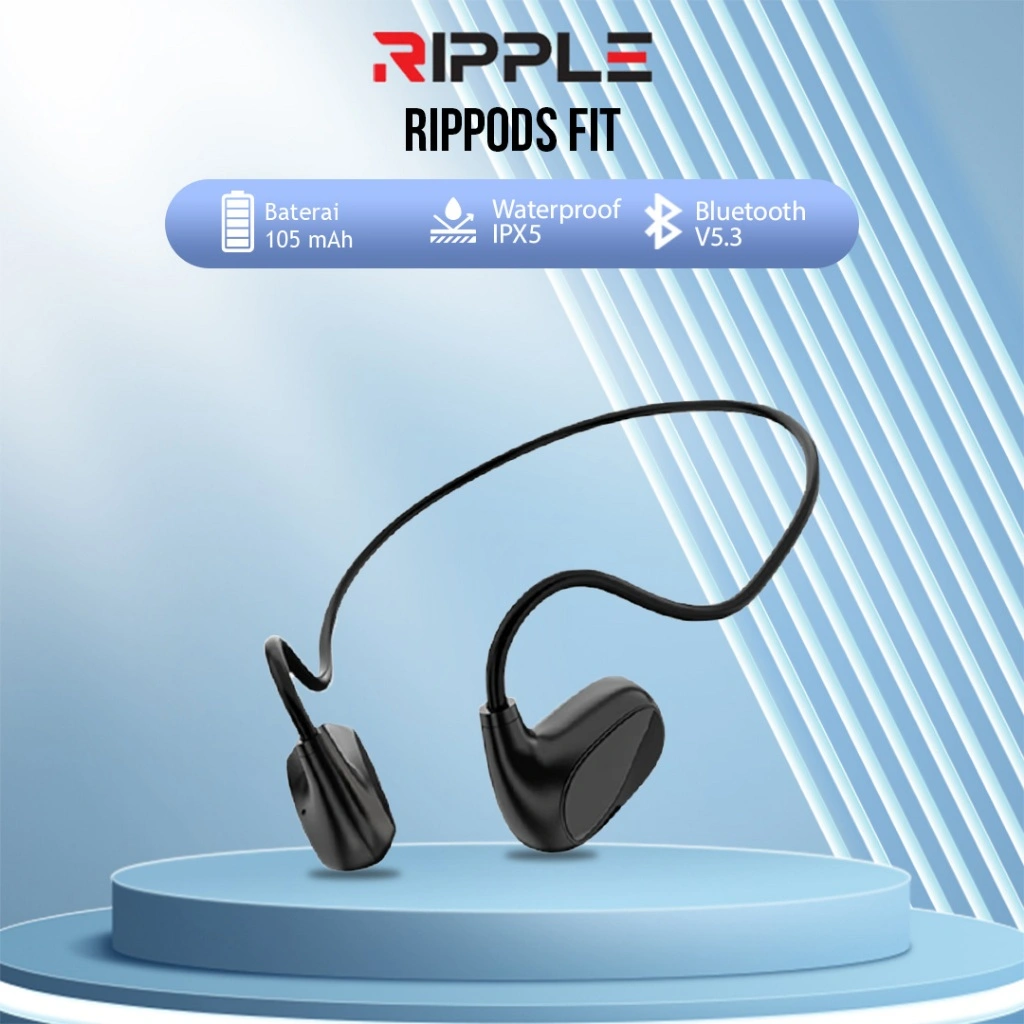 Ripple Fit TWS Earbuds Open Ear Sport Earphone Stereo Bluetooth Headset  Mini Earbuds Handsfree
