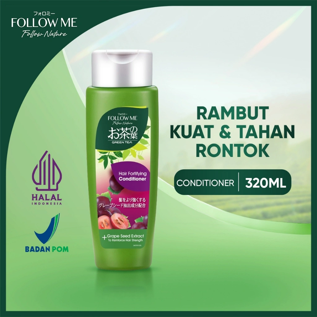 Follow Me Follow Nature Green Tea Hair Fortifying Conditioner 320Ml