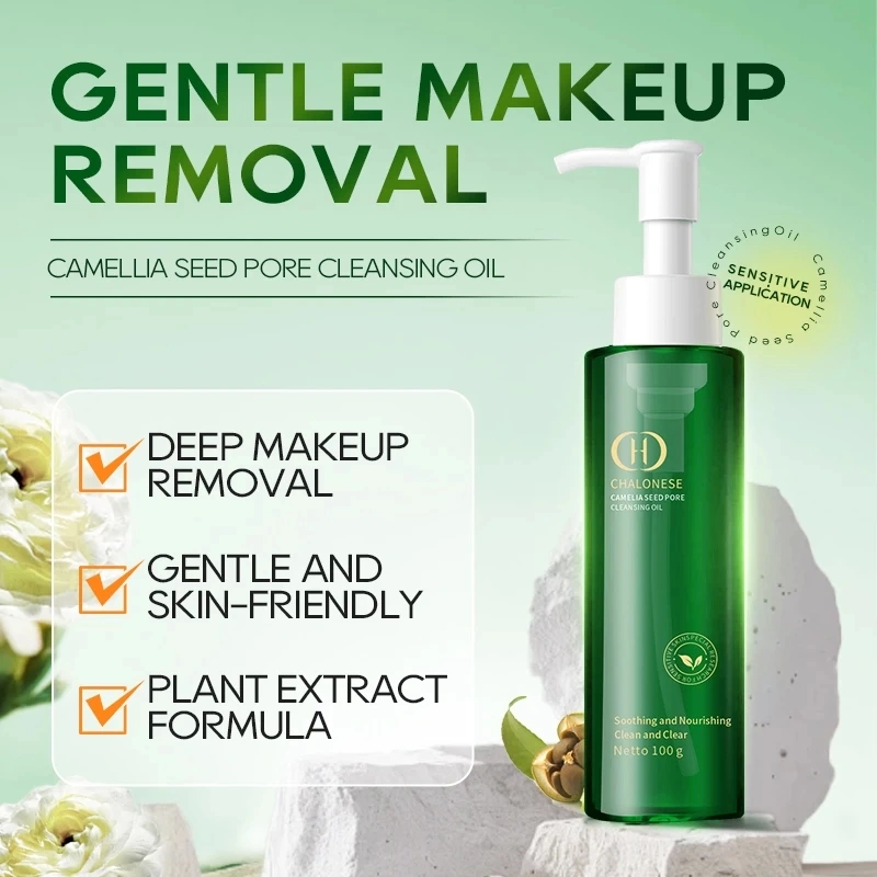 [ CHALONESE ] Cleansing Oil Makeup Remover BPOM bersihkan kotoran wajah sisa makeup remover micellar water aman untuk kulit sensitif berjerawat pembersih makeup wajah